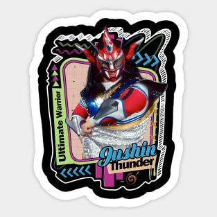 Wrestler Jushin Thunder Sticker